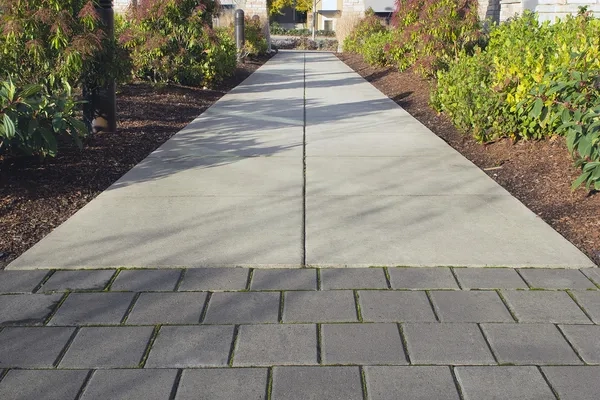 Grid Pattern Sidewalk