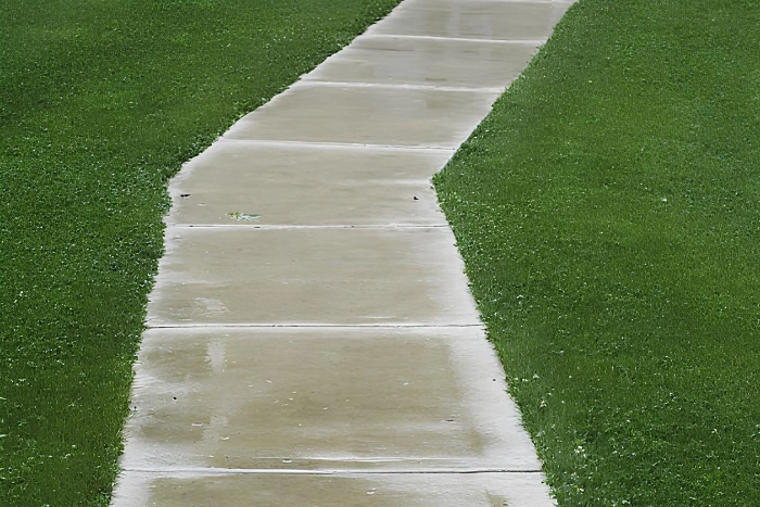 Diagonal Sidewalk